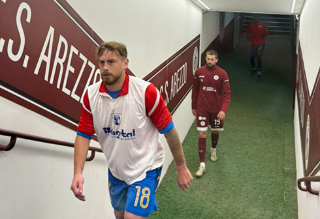 Arezzo-Samb 0-0, rossoblù di Mancinelli col 4-4-2, giocano Eusepi e Sbaffo